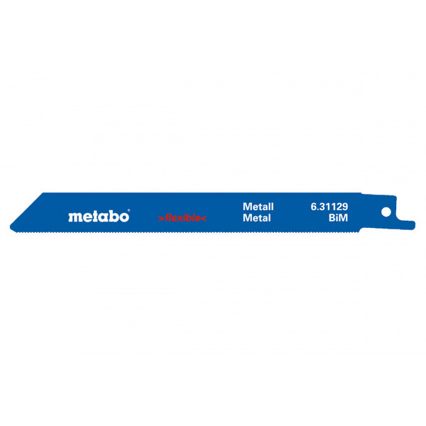 Полотно для сабельной пилы по металлу Metabo S918А2 150*0,9мм 631129000